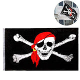 Soporte de aluminio para barra de bandera (2 posiciones)