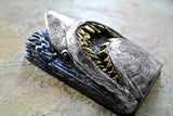 Jaws - Molde de silicona para yeso (cera de resina, tiburón de arcilla)