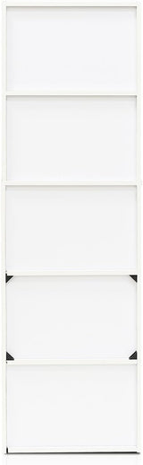 Estantería reversible de 5 niveles Furinno 11055WH/PI