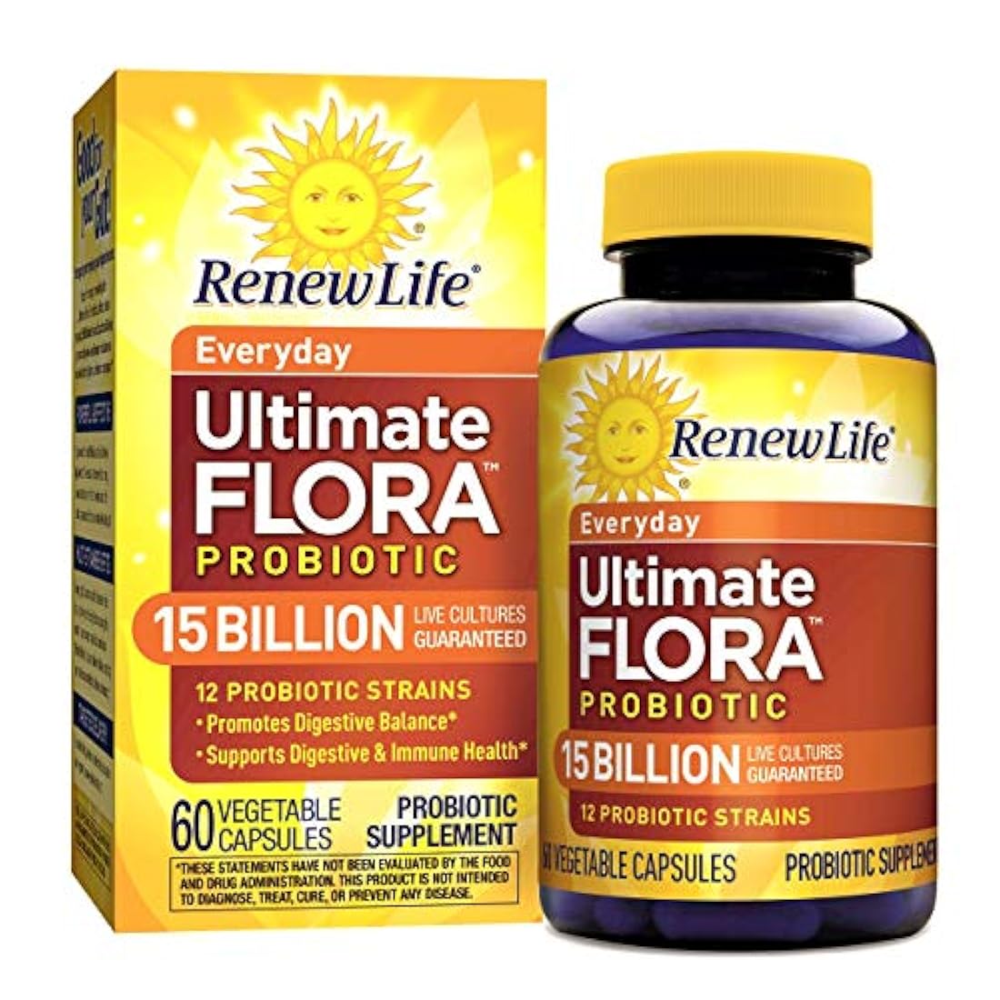 Ultimate Flora Cápsulas vegetales