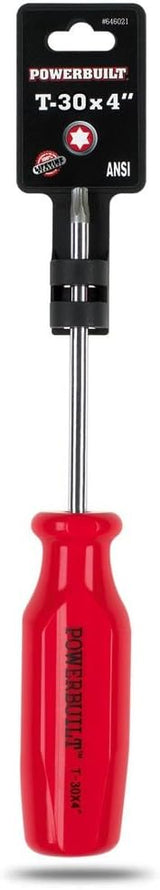 Destornillador estrella T-30 Powerbuilt, mango Maxi-Grip 4