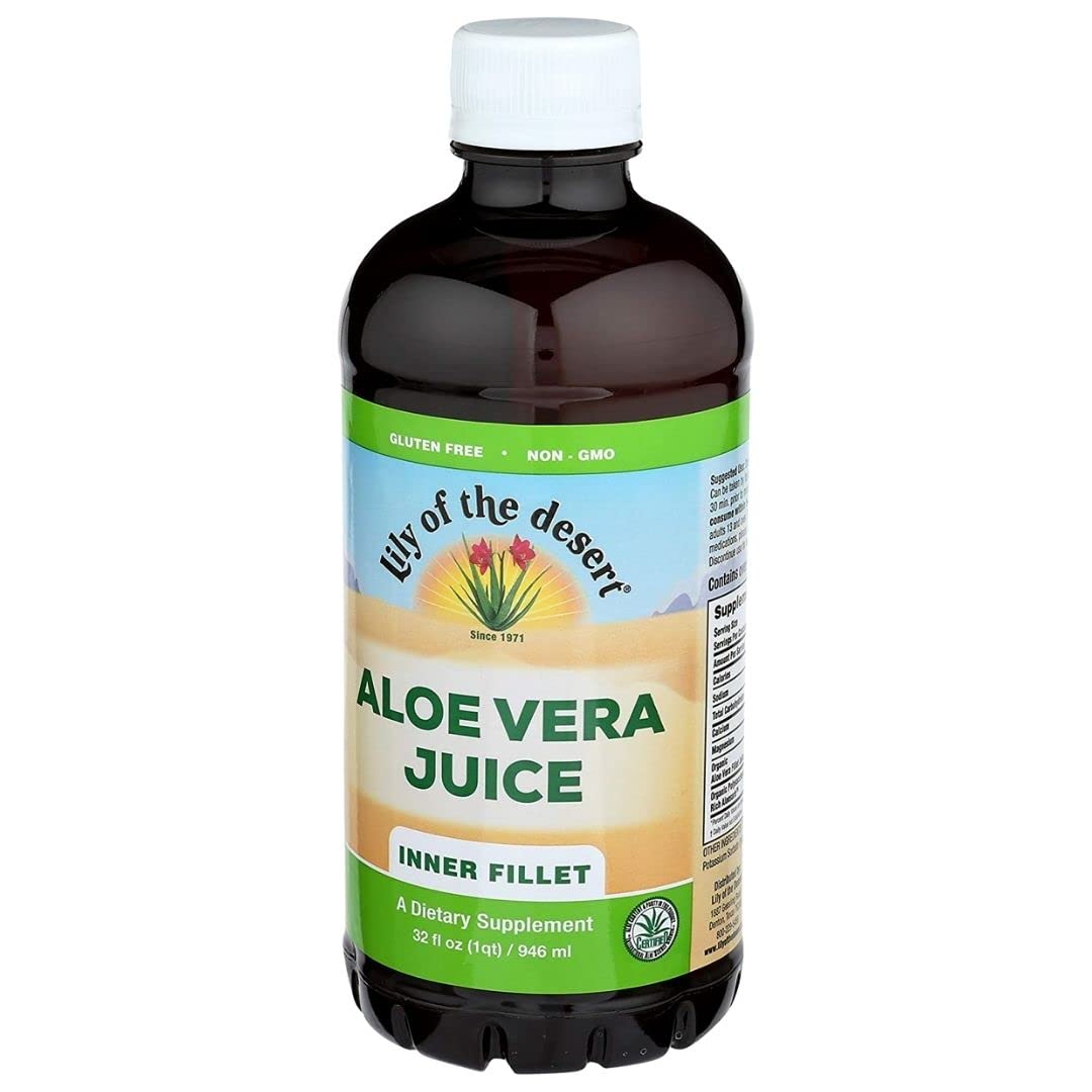 Suplementos Filete interior de aloe vera  32 onza