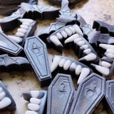 Moldes de Silicona para Chocolate Halloween - Vampiro y Tumba