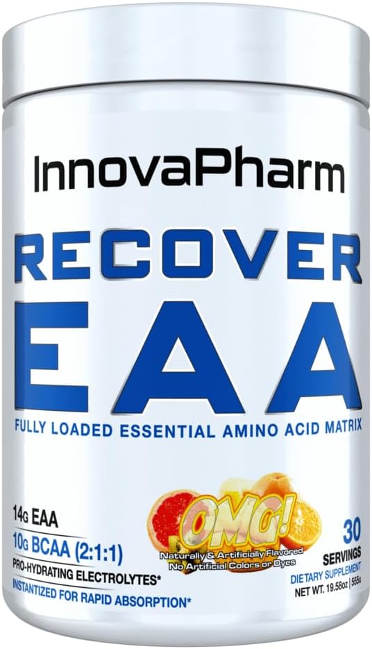 InnovaPharm Recover EAA Powder - Suplemento de Aminoácidos 19.5oz