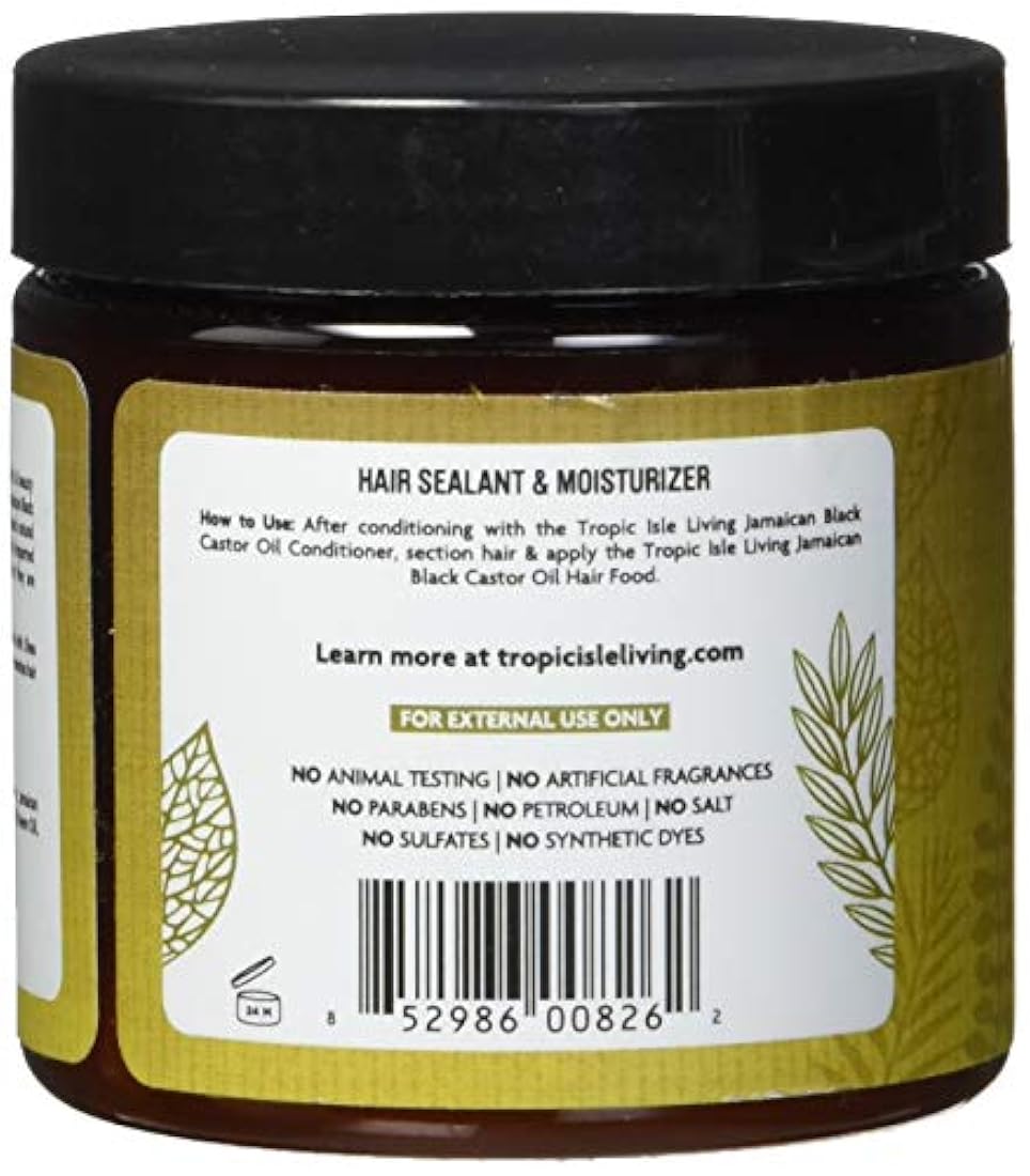 Aceite negro de ricino de Jamaica nutrición capilar 4 oz