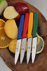 Icel 4 Straight cuchillo de pelar, Vajilla, Azul