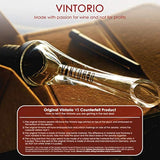 Aireador de vino Vintorio vertedor, color Negro