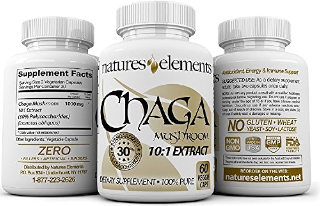 Natures elements - Suplemento de cápsulas vegetales
