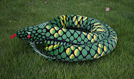peluche de Boa Snake, color verde 113 in