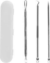 Extractor de espinillas WSYUB, acero inoxidable, kit de acné