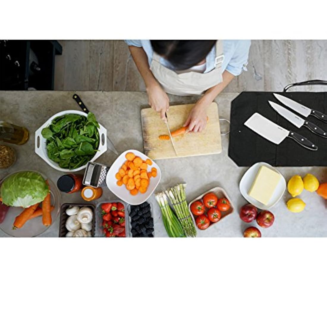 bolsa portátil de viaje chef cuchillo portador