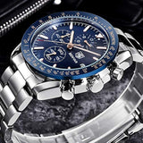 Reloj analógico cronógrafo de negocios de lujo