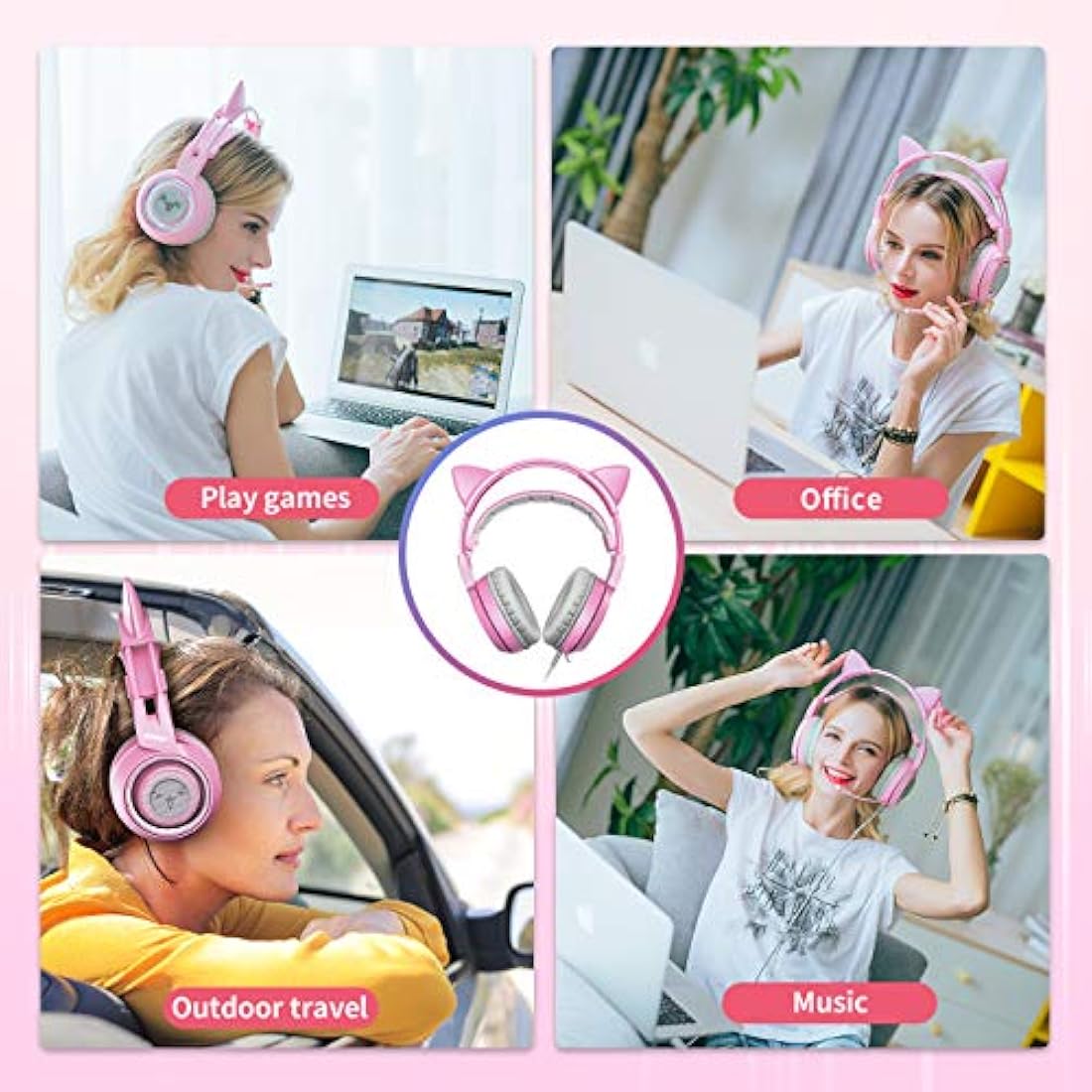 Auriculares de diadema con micrófono SOMIC G951s
