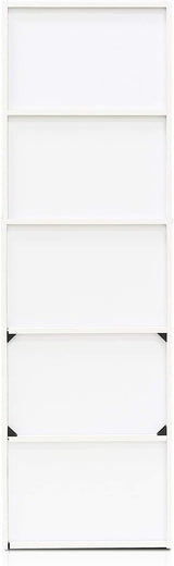 Estantería de libros, 5 niveles, Luder
