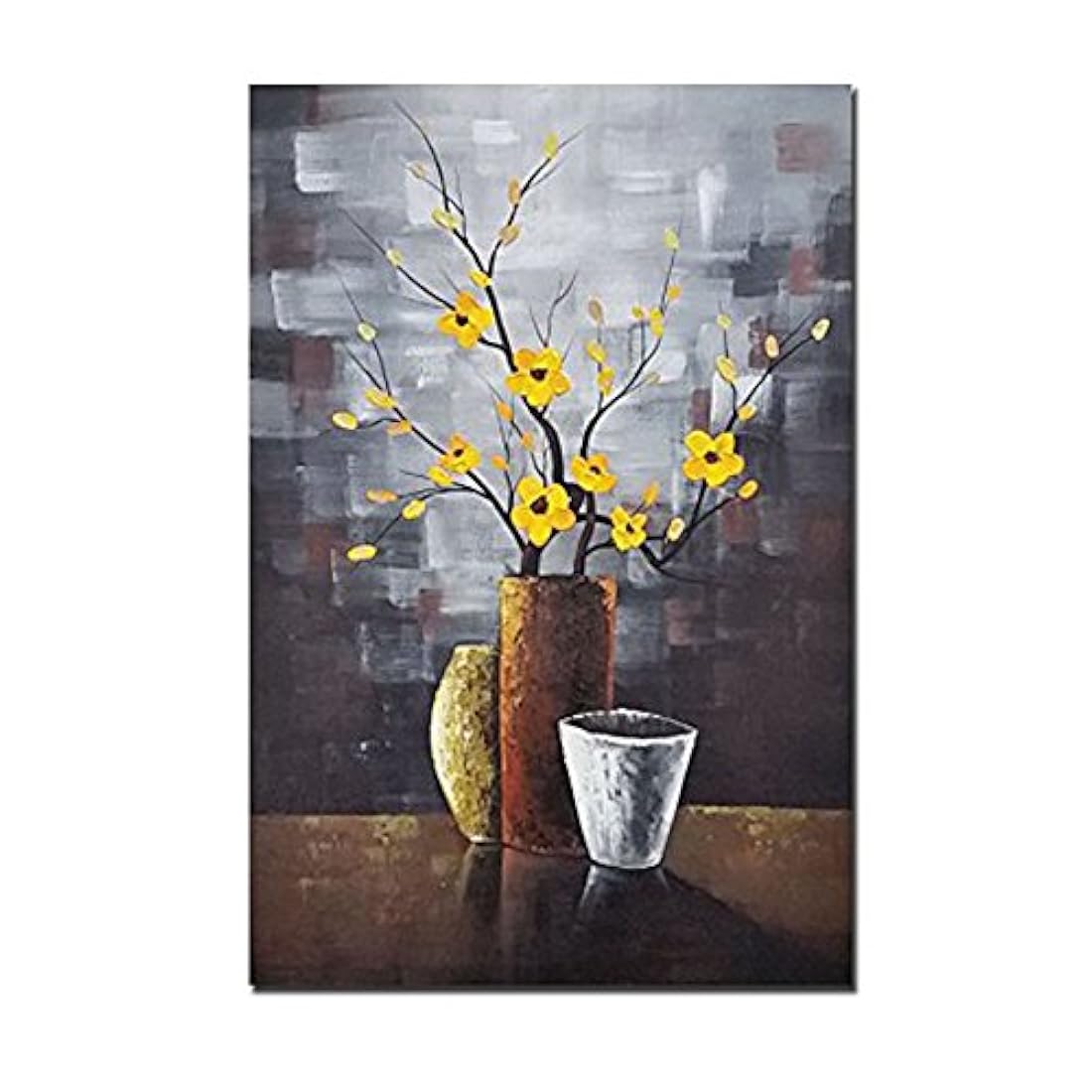 wieco Art obras de arte contemporáneo abstracto flor