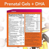 Now Foods Prenatal Gels + DHA with 250 mg DHA per Serving, Plus Borage Oil (GLA), 180 Softgels