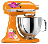 Pretty Daisy and Pink Flower Full Color Kit Mixer