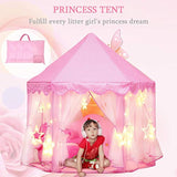 Tienda de campaña de castillo de princesas para niñas