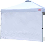 Carpa Plegable MASTERCANOPY 10'x10' con 1 Lateral Blanca