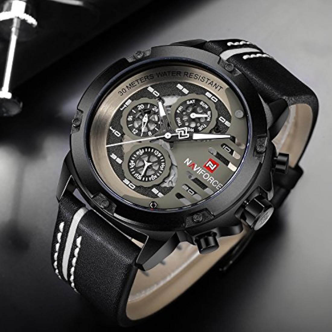 Relojes para los Hombres Impermeable Reloj Analógico  Cuarzo