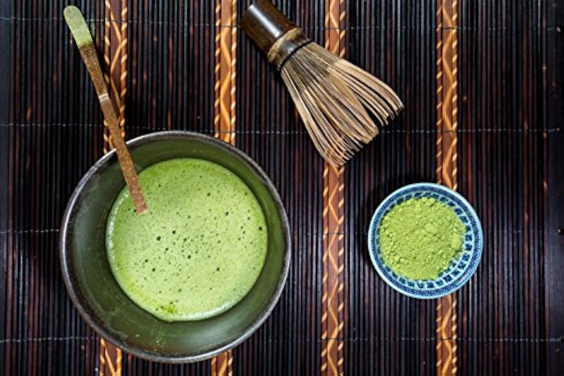 Polvo orgánico del té verde de Matcha, Matcha salvaje