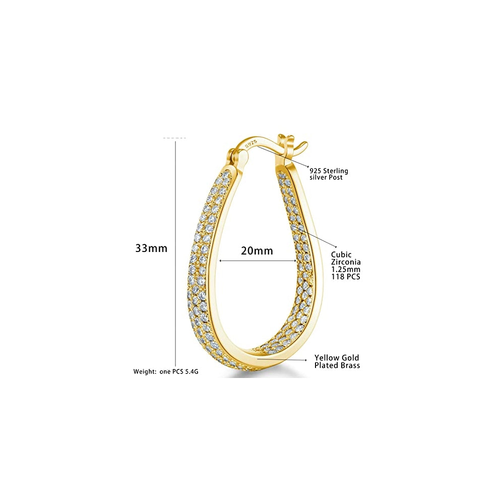 Aretes colgantes de plata con varilla para mujeres