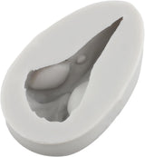 Molde de Silicona Calavera Cuervo para Decorar Pasteles - Halloween