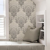 Papel Tapis Carisma Peel and Stick Papel pintado, Gris