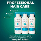 Tratamiento de cabello Amazonliss con queratina brasileña