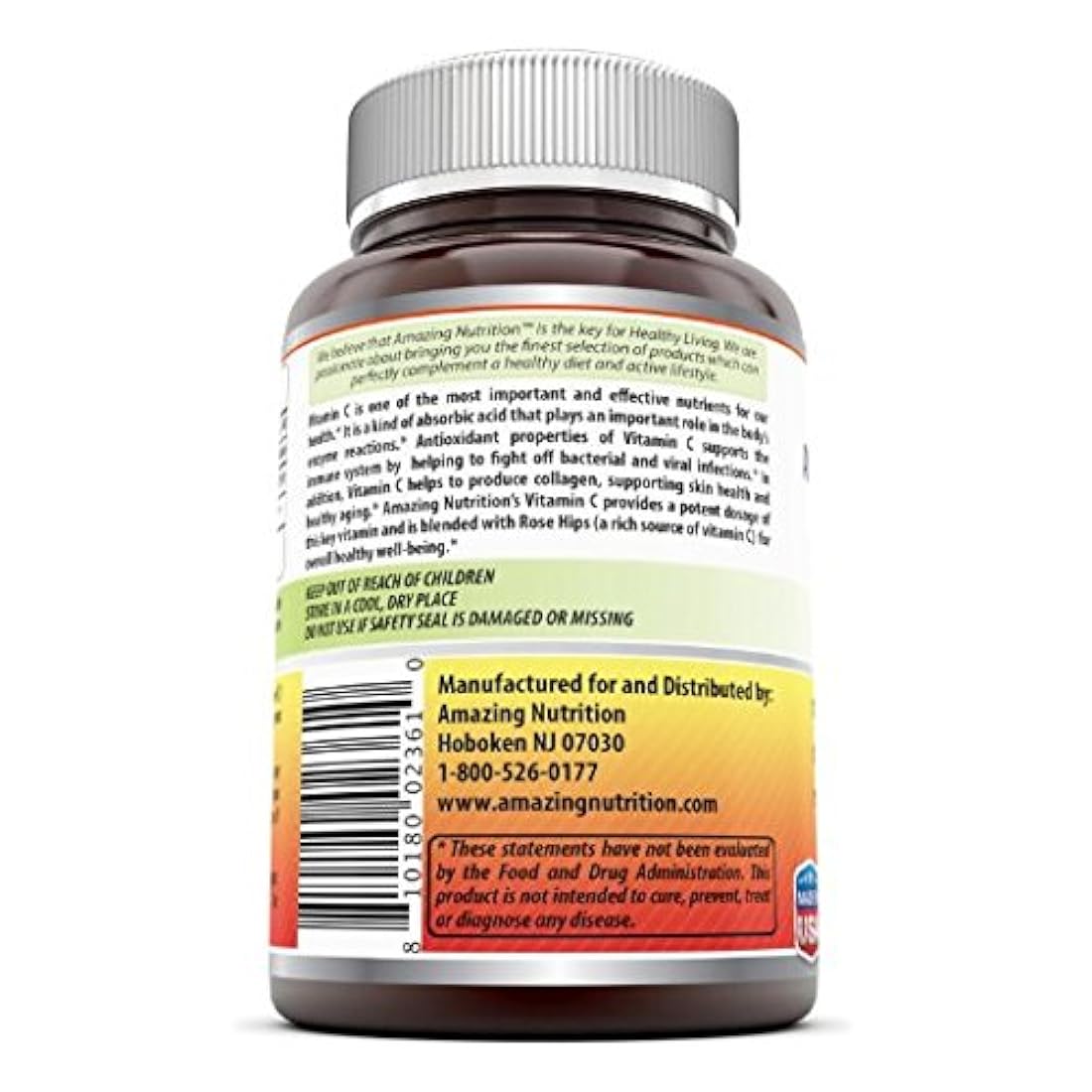 Vitamina C con 62,50 mg de extracto de fruta de escaramujo