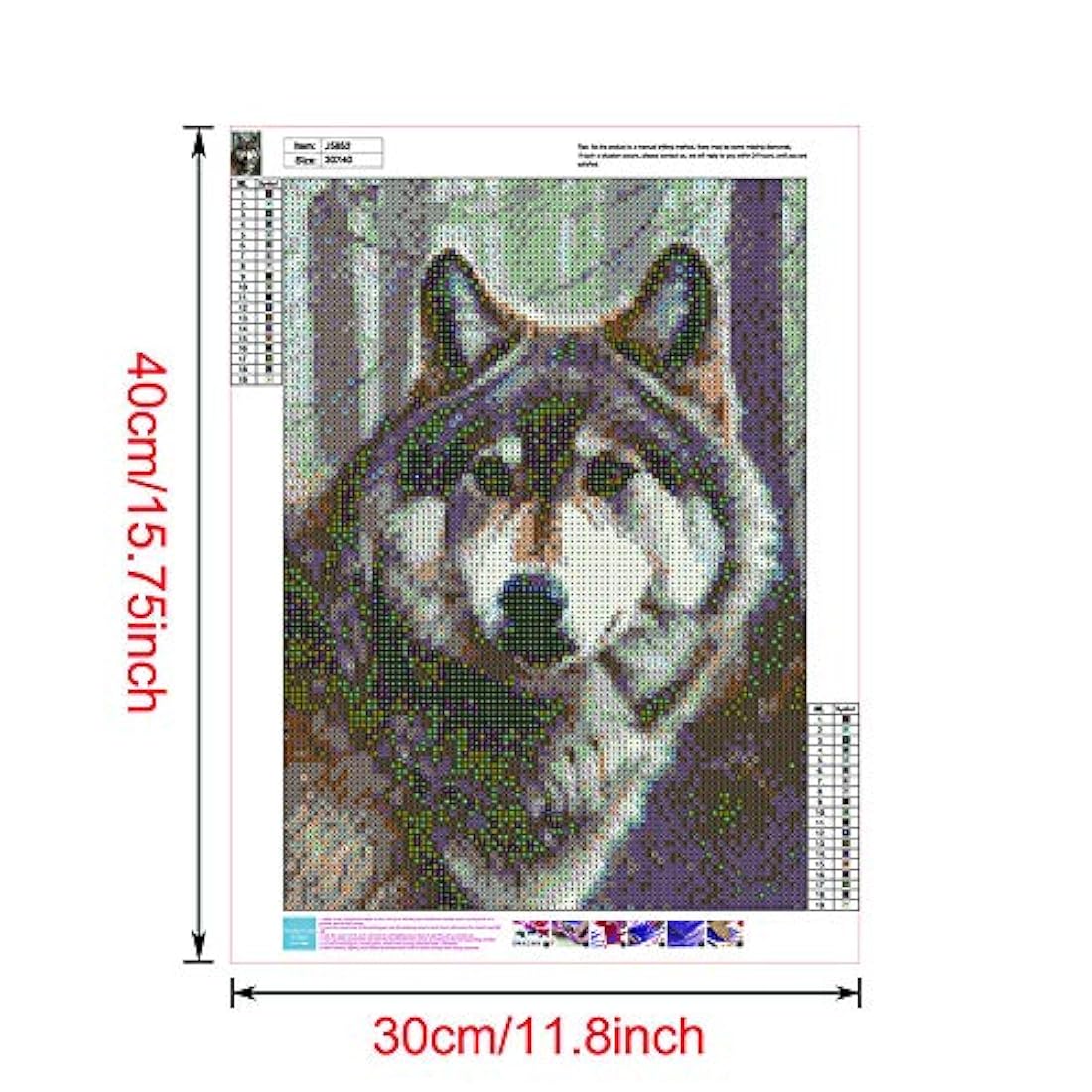 Kit de pintura de diamante Eiflow 5D,pintura de bricolaje