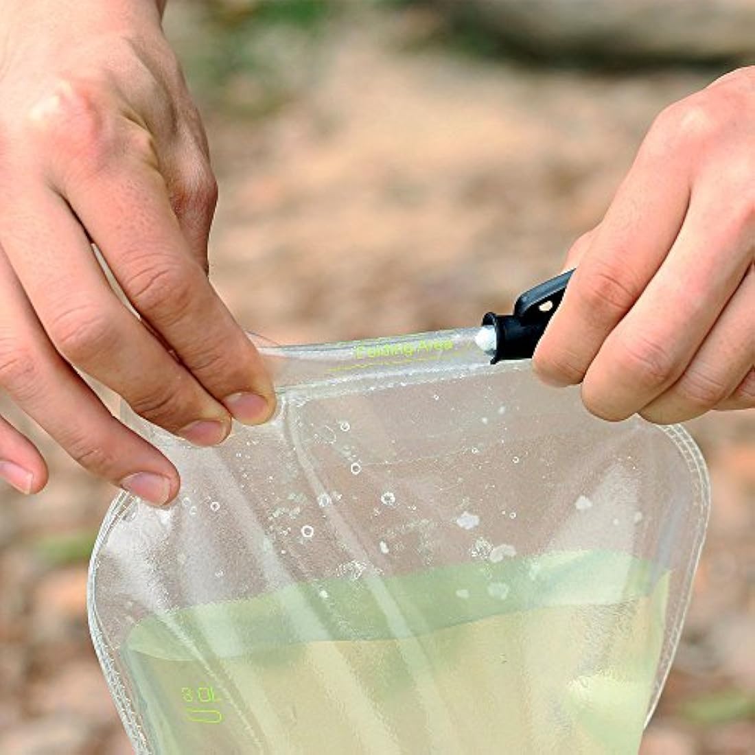 miniwell - Filtro de agua de gravedad ultraligero versátil