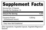 Nutricost canela (Ceylon canela) 1,200 mg porción