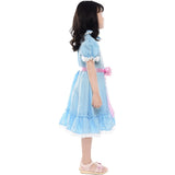 Disfraces de Vestido de gasa azul para niñas talla L