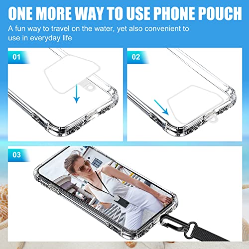 Funda impermeable para teléfono celular paquete de 2