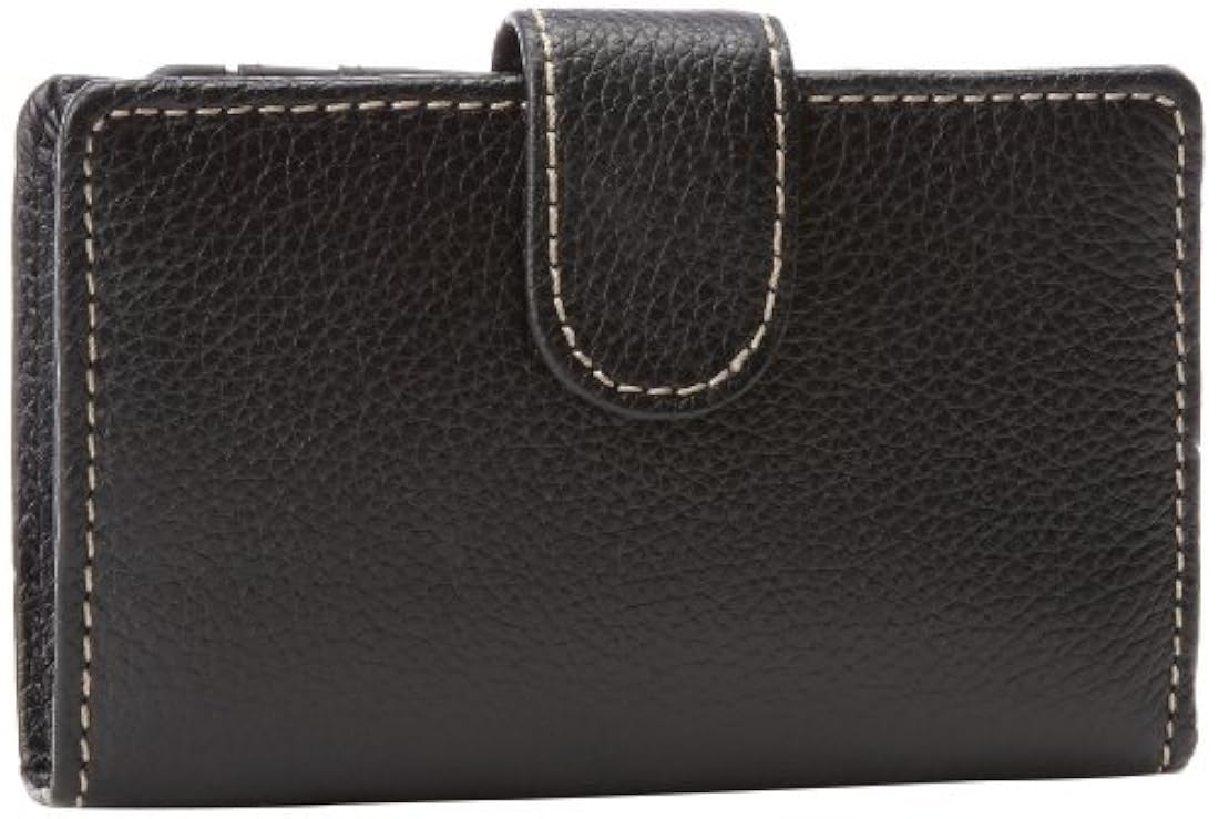 Cartera de piel con índice