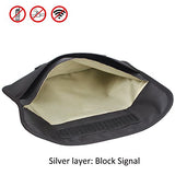 Funda tipo cartera con protección de bloqueo de señales