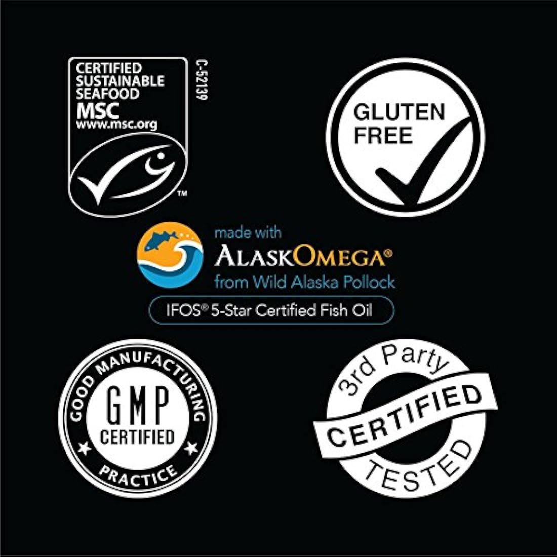 Omega-3 - Aceite de pescado salvaje de Alaska