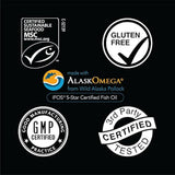 Omega-3 - Aceite de pescado salvaje de Alaska