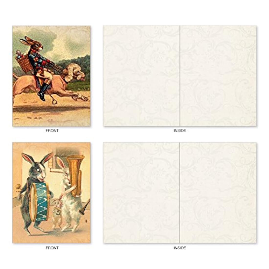 M2345OCB - Tarjetas de felicitación con sobres (3.9 x 5.1 in