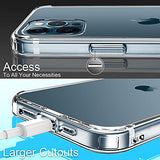GiiKa Para 12 Pro Max caso con protector de pantalla