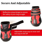 Botas para perros antideslizantes, botines impermeables