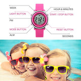 Reloj digital a prueba de agua para niñas