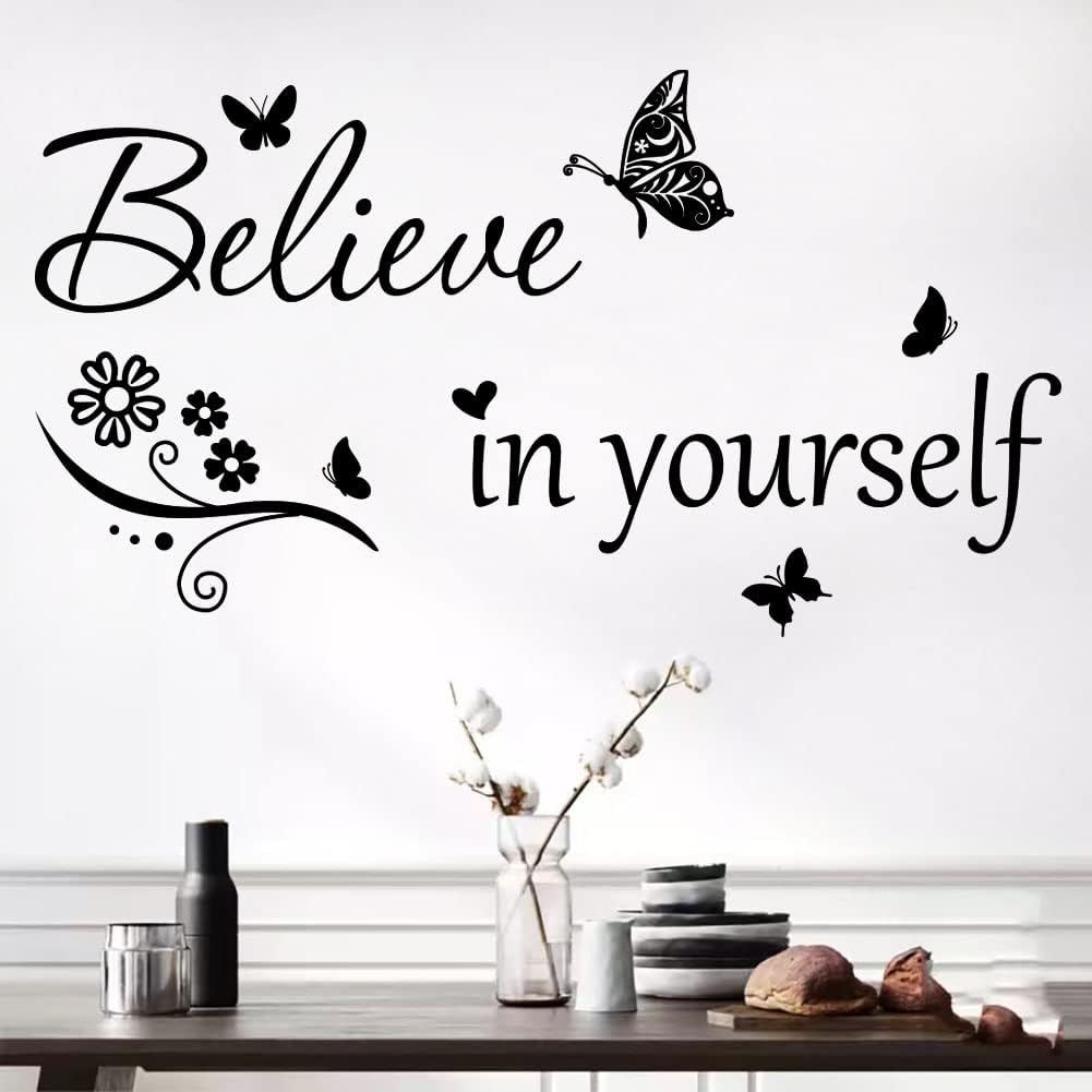 Decal Inspiracional Cree en Ti Mismo - Pegatina Motivacional