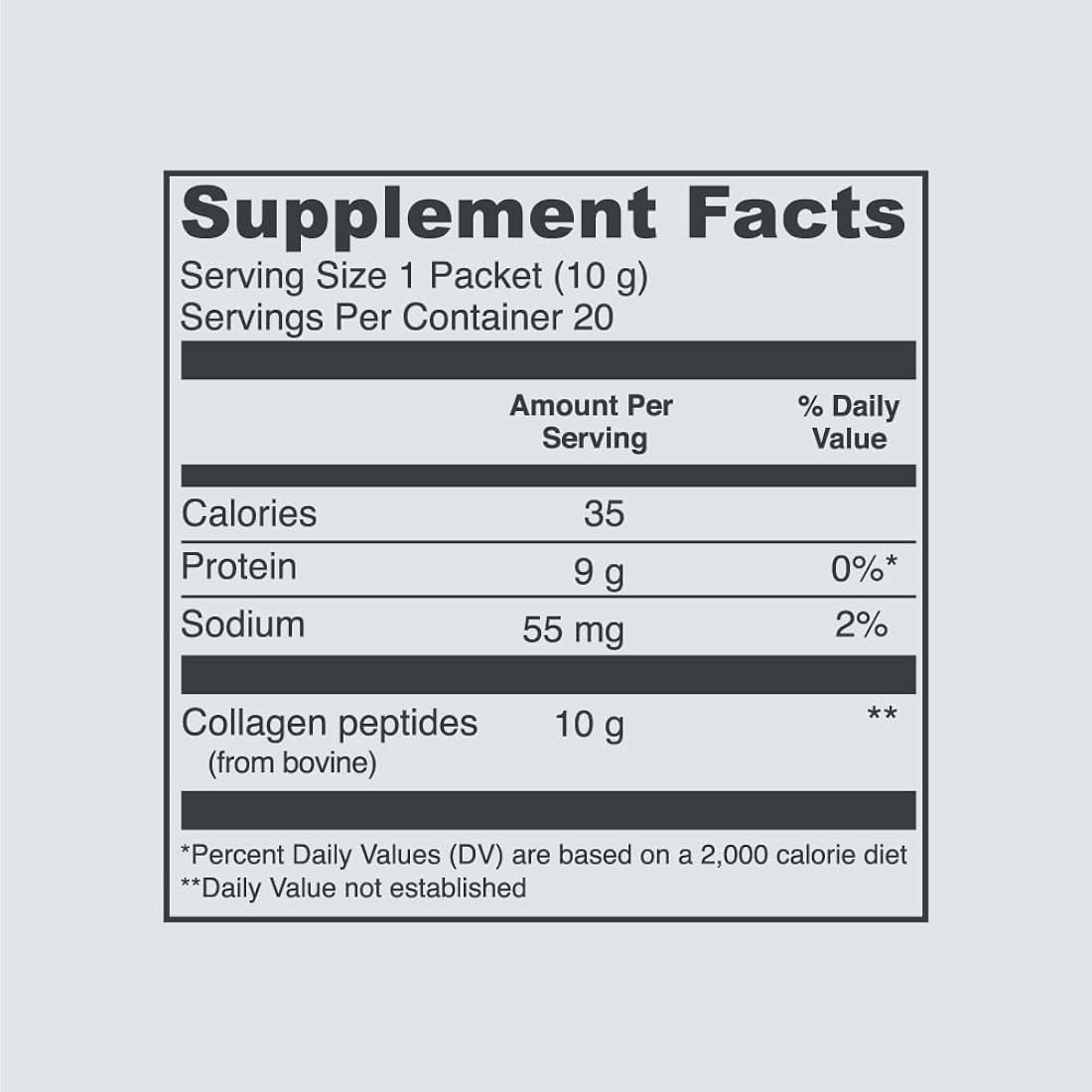Suplementos Alimenticios de péptidos de colágeno en polvo