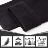 Heathyoga - Leggings de invierno con forro polar mujer