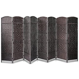 Divisor de habitación de 8 paneles SERENELIFE SLRDX89
