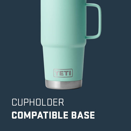Taza de viaje Seafoam 20 oz, acero, aislada, tapa Stronghold