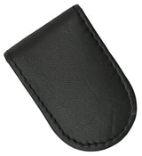 Piel Auténtica Negro Money Clip Magnético fuerte