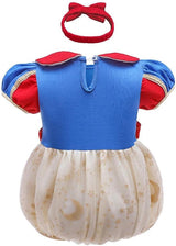 Romper Princesa Dressy Daisy para Bebé con Diadema y Accesorios